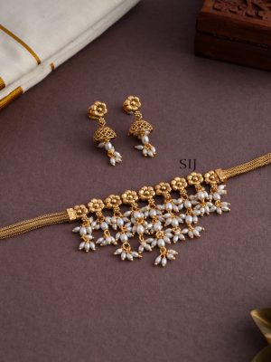 Pearl Guttapusalu Necklace AJPIN03321