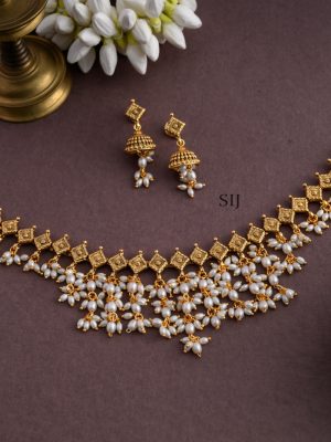 Pearl Guttapusalu Necklace AJPIN03323