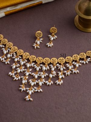Pearl Guttapusalu Necklace AJPIN03327