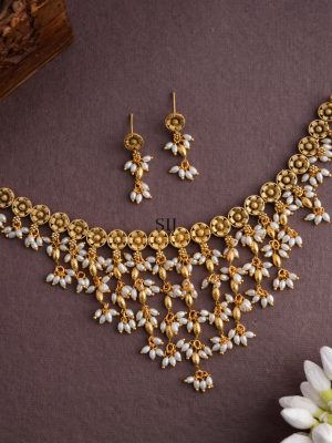 Pearl Guttapusalu Necklace AJPIN03333