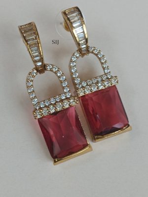 Ruby Drop Earrings SPAIE02464