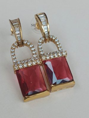 Ruby Drop Earrings SPAIE02464