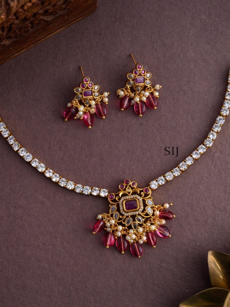 Stone Necklace AJPIN03312