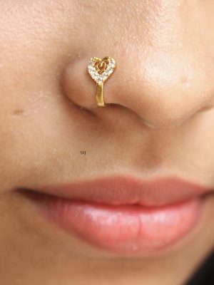 White Stone Nose Pin ACCIPN02377