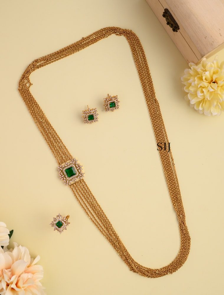 Green Stone Chandra Haram Combo AADIL01428