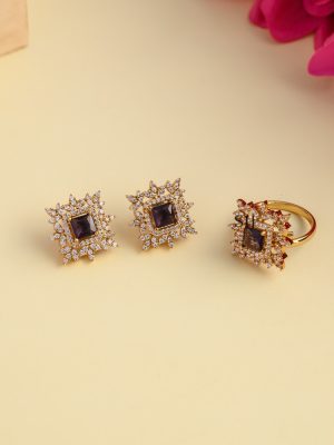 Violet Stone Chandra Haram Combo AADIL01429