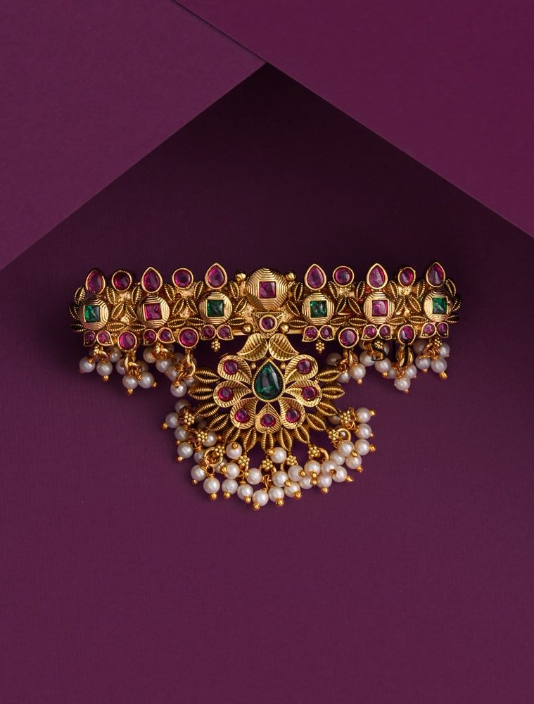 Pearl Kemp Hair Clip AADIHA01438