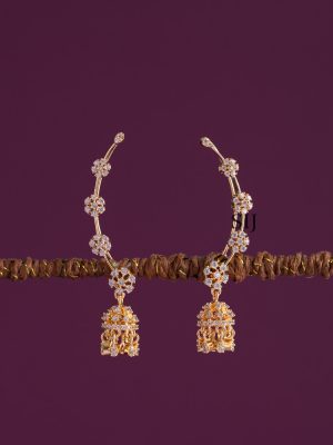 White Stones Earcuffs AADIHA01448