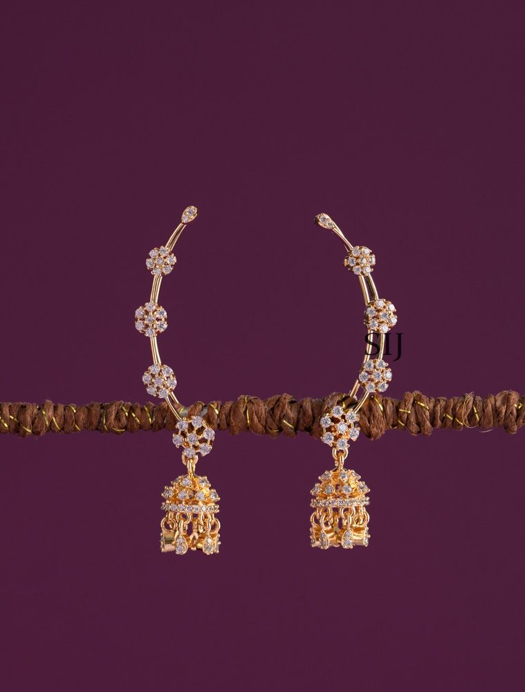White Stones Earcuffs AADIHA01448