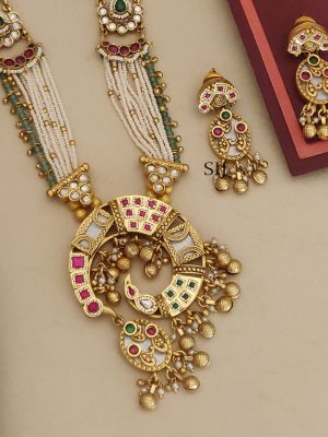 Beaded Long Necklace ABDIL02174
