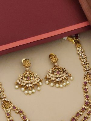 Lakshmi Ruby Layered Necklace ABDIN02188