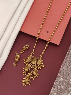 Antique Beads Lakshmi Pendant Chain ABDIPC02196