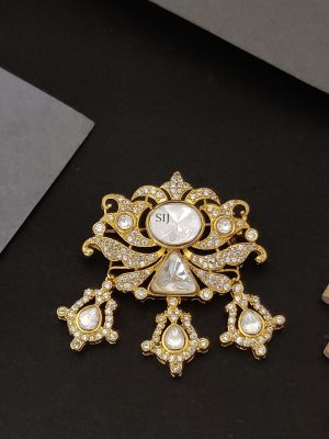 Polki Men's Brooch ABDIS02216