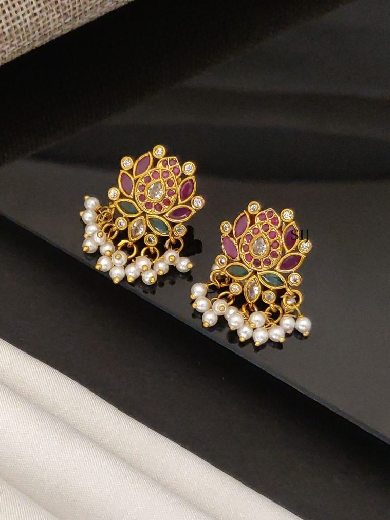 Pearl Kemp Ear Studs ABDIE02221