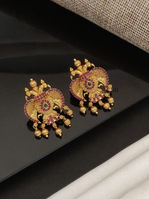Peacock Antique Earrings ABDIE02223
