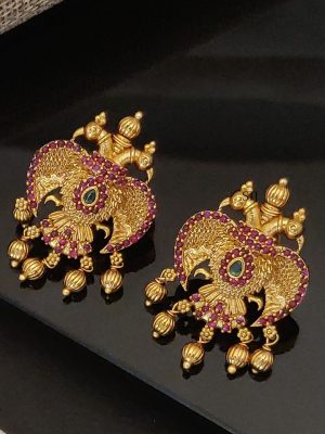 Peacock Antique Earrings ABDIE02223