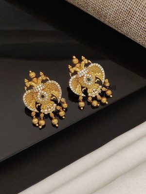 Peacock Antique Earrings ABDIE02224