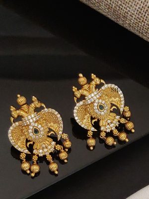 Peacock Antique Earrings ABDIE02224