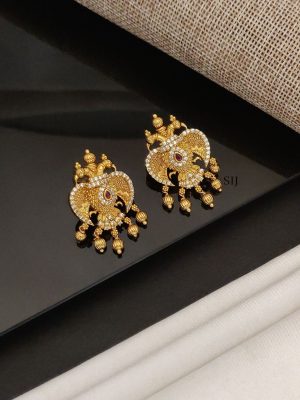 Peacock Antique Earrings ABDIE02225