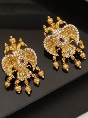 Peacock Antique Earrings ABDIE02225
