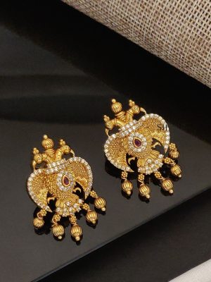 Peacock Antique Earrings ABDIE02225