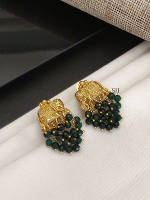 Elephant Beaded Earrings ABDIE02226