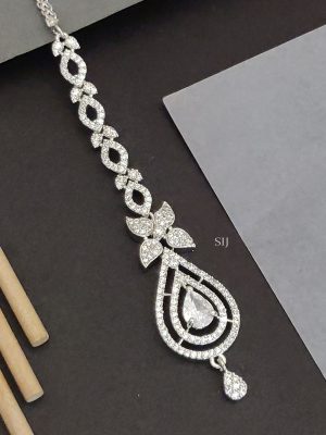 Silver Plated AD Tikka ABDITK02230