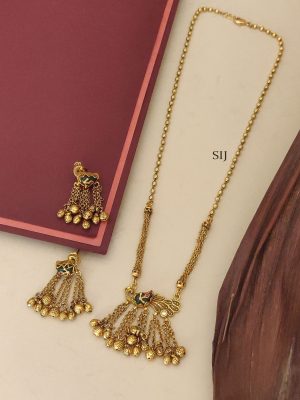 Antique Peacock Pendant Chain ABDIPC02250