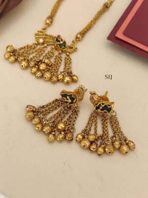 Antique Peacock Pendant Chain ABDIPC02250