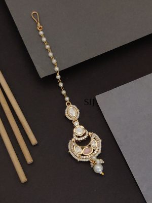 Pearl Polki Tikka ABDITK02281