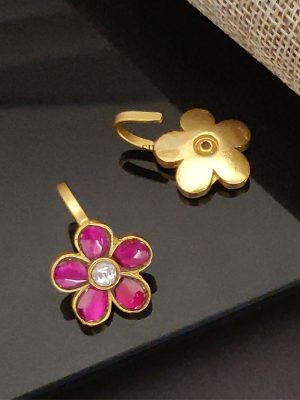 Paachi Kundan Bugadi Earrings ABDIE02292