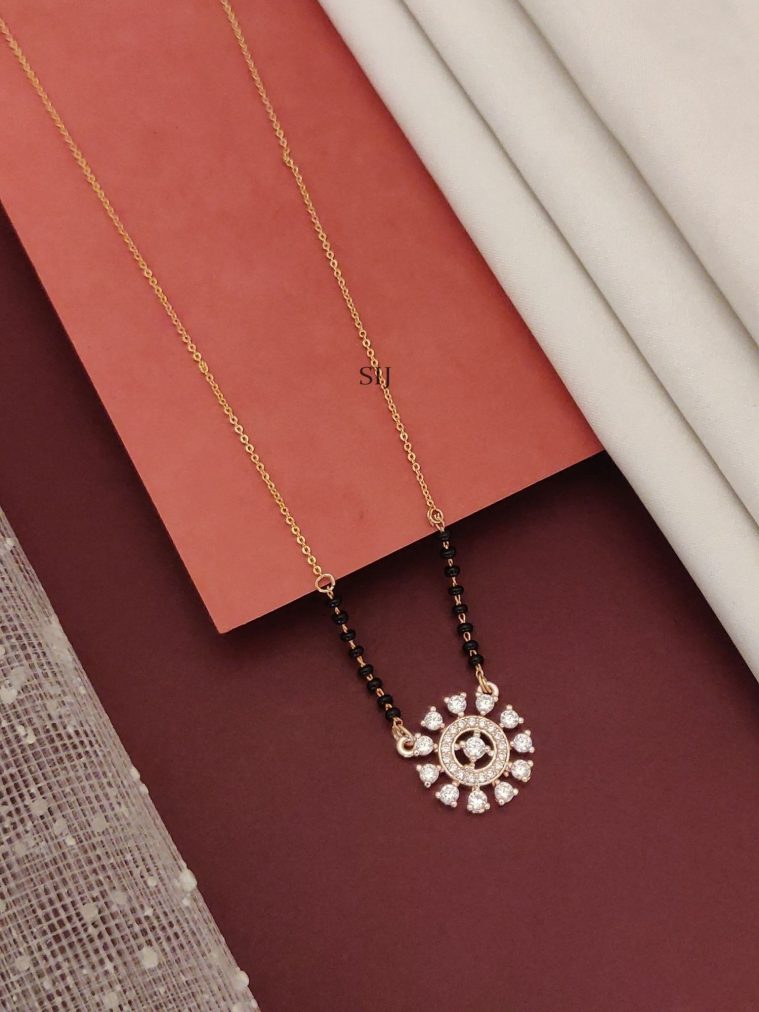 AD Black Beads Mangalsutra ABDIMG02293