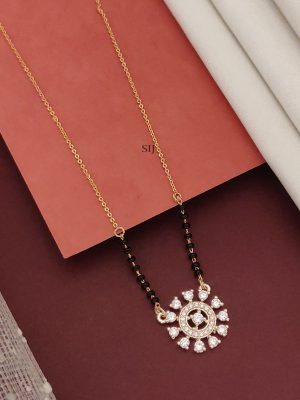 AD Black Beads Mangalsutra ABDIMG02293