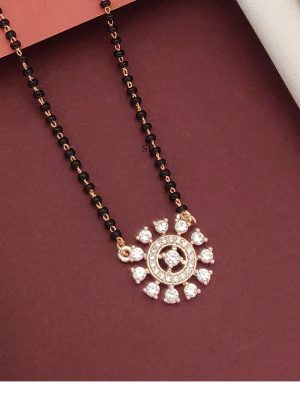 AD Black Beads Mangalsutra ABDIMG02294