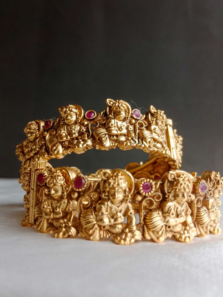 Krishna Antique Bangles SPAIB02498