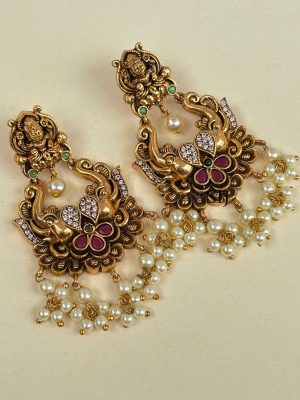 Lakshmi Chandbali Earrings SPAIE02531