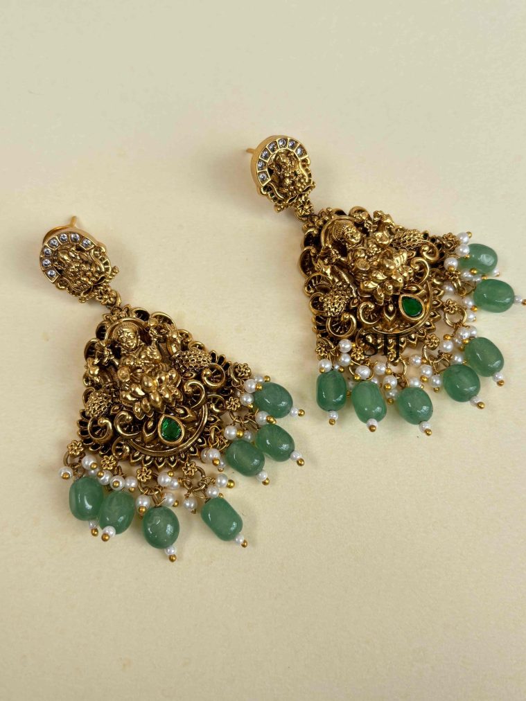 Antique Lakshmi Earrings SPAIE02533