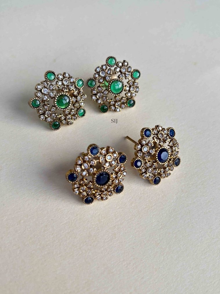 Stone Stud Earrings SPAIE02539