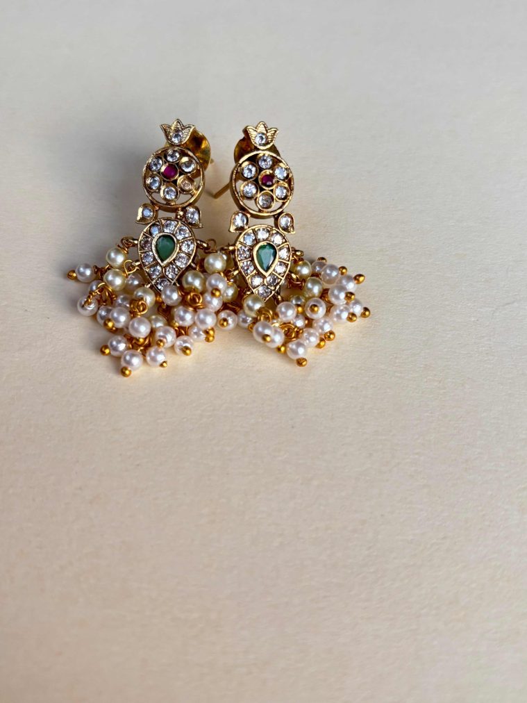 Stone Guttapusalu Earrings SPAIE02542