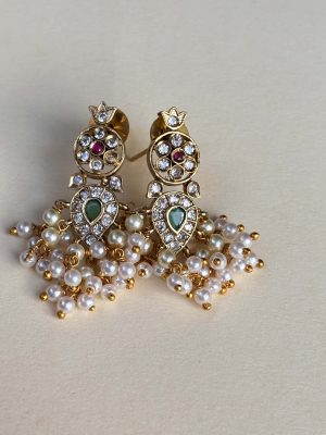 Stone Guttapusalu Earrings SPAIE02542