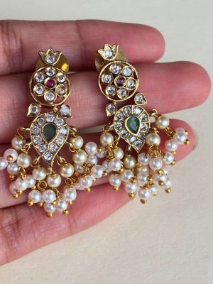 Stone Guttapusalu Earrings SPAIE02542