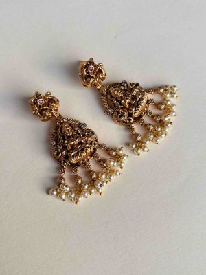 Antique Lakshmi Earrings SPAIE02543