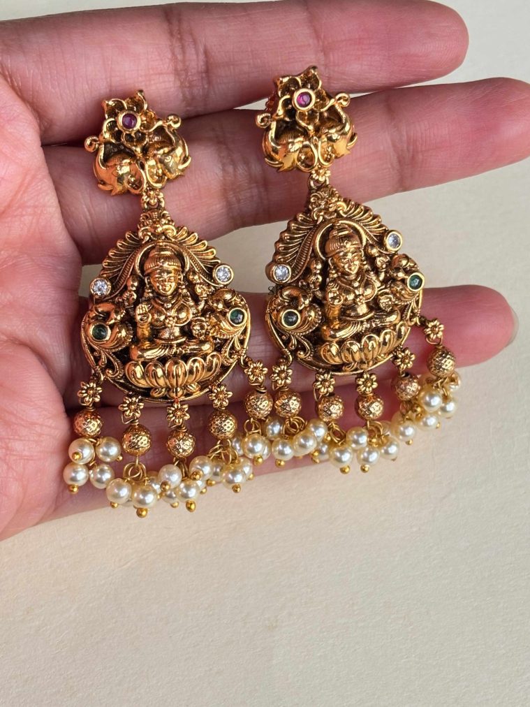 Antique Lakshmi Earrings SPAIE02543
