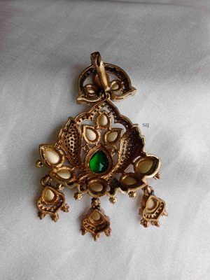 Emerald Victorian Pendant Set SPAIPC02556