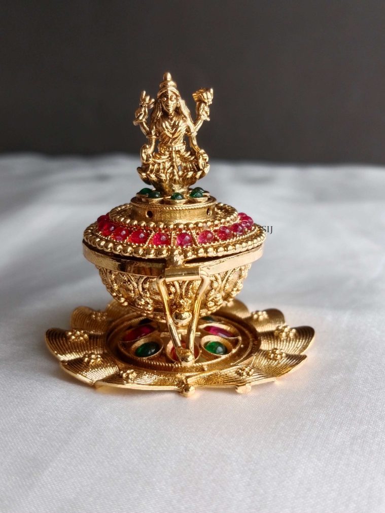 Lakshmi Antique Kumkum Box SPAIK02560