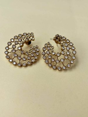 C Shape AD Earrings SPAIE02575