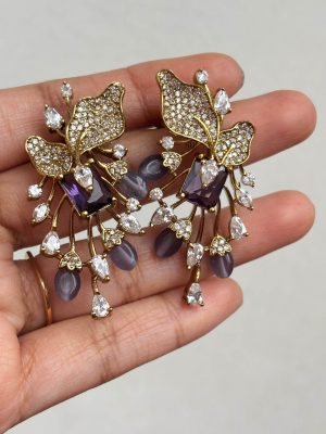 Multicolor Stone Earrings SPAIE02585