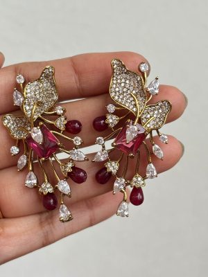 Multicolor Stone Earrings SPAIE02585