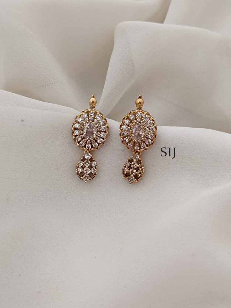 CZ Stone Earrings ARJIE02657