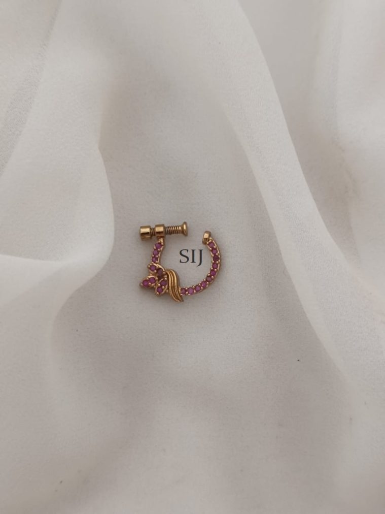 South Indian Bridal Nose Ring ARJIPN02682